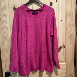 Lane‎ Bryant Pink Crew Neck Sweater